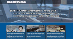 Desktop Screenshot of benmanage.com